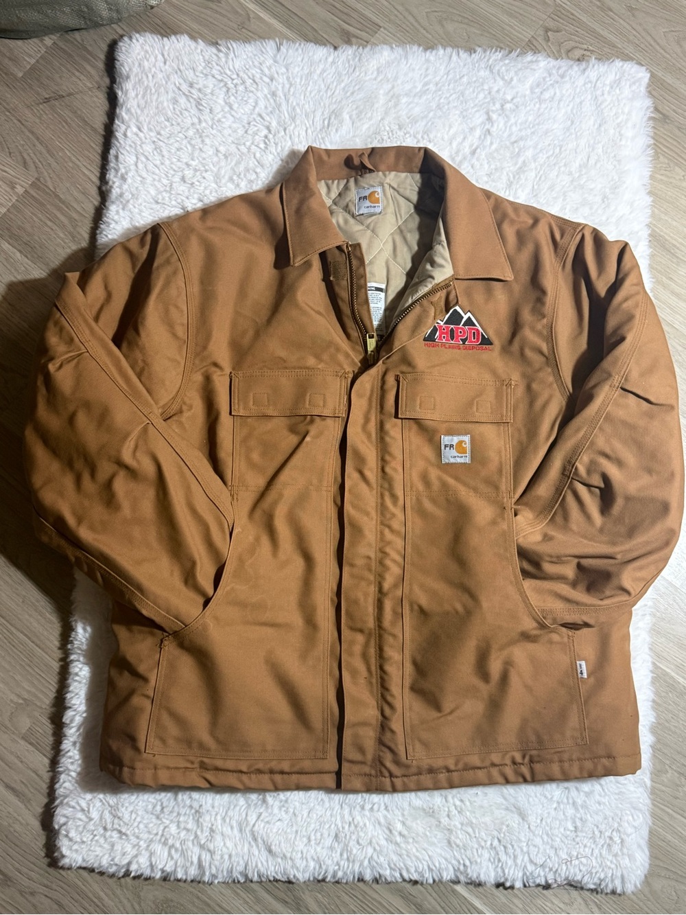 Carhartt Men's Carhartt Brown Work Field Jacket